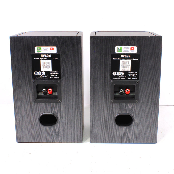BIC Venturi DV62si 2-Way Bookshelf Speakers Pair-Speakers-SpenCertified-vintage-refurbished-electronics