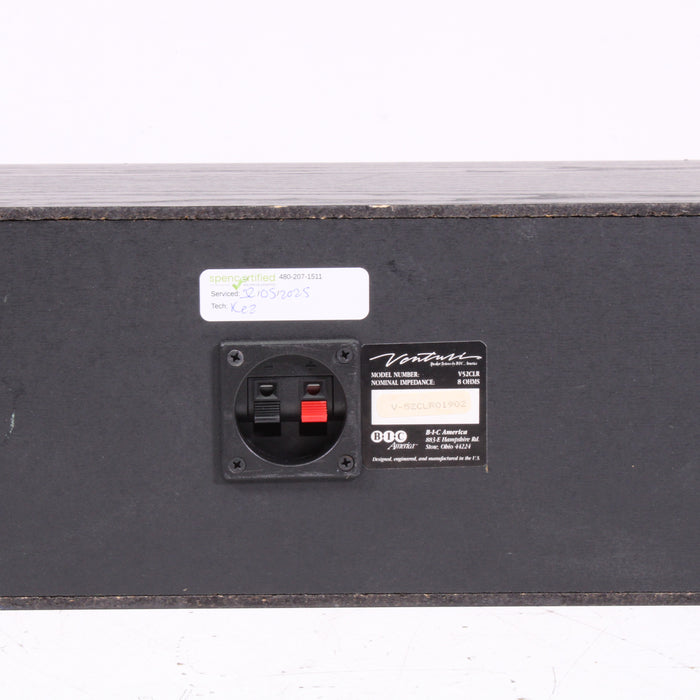 BIC Venturi V52CLR High-Output Center Channel Speaker-Speakers-SpenCertified-vintage-refurbished-electronics