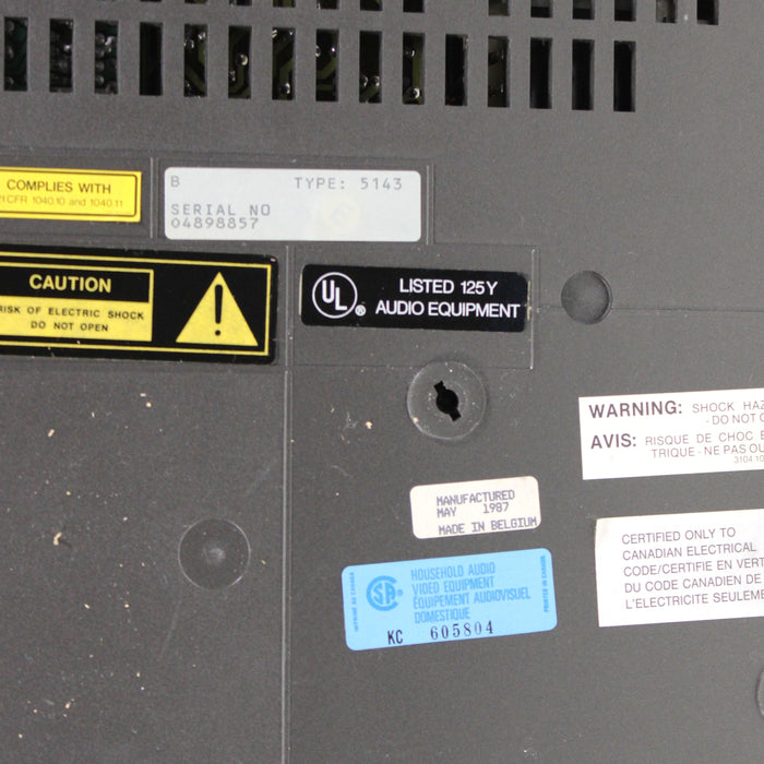 B&O Bang & Olufsen Beogram CD 3300 Type 5143 CD Player (1987)-CD Players & Recorders-SpenCertified-vintage-refurbished-electronics