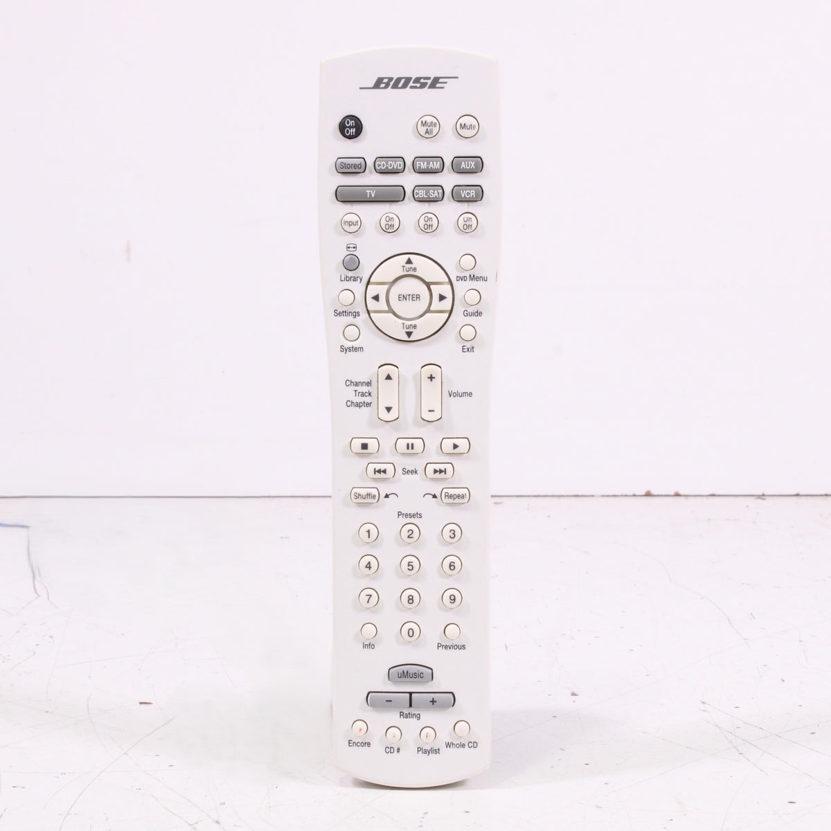 BOSE RC38T1-27 Remote Control for Lifestyle 48 Series IV DVD Entertain ...