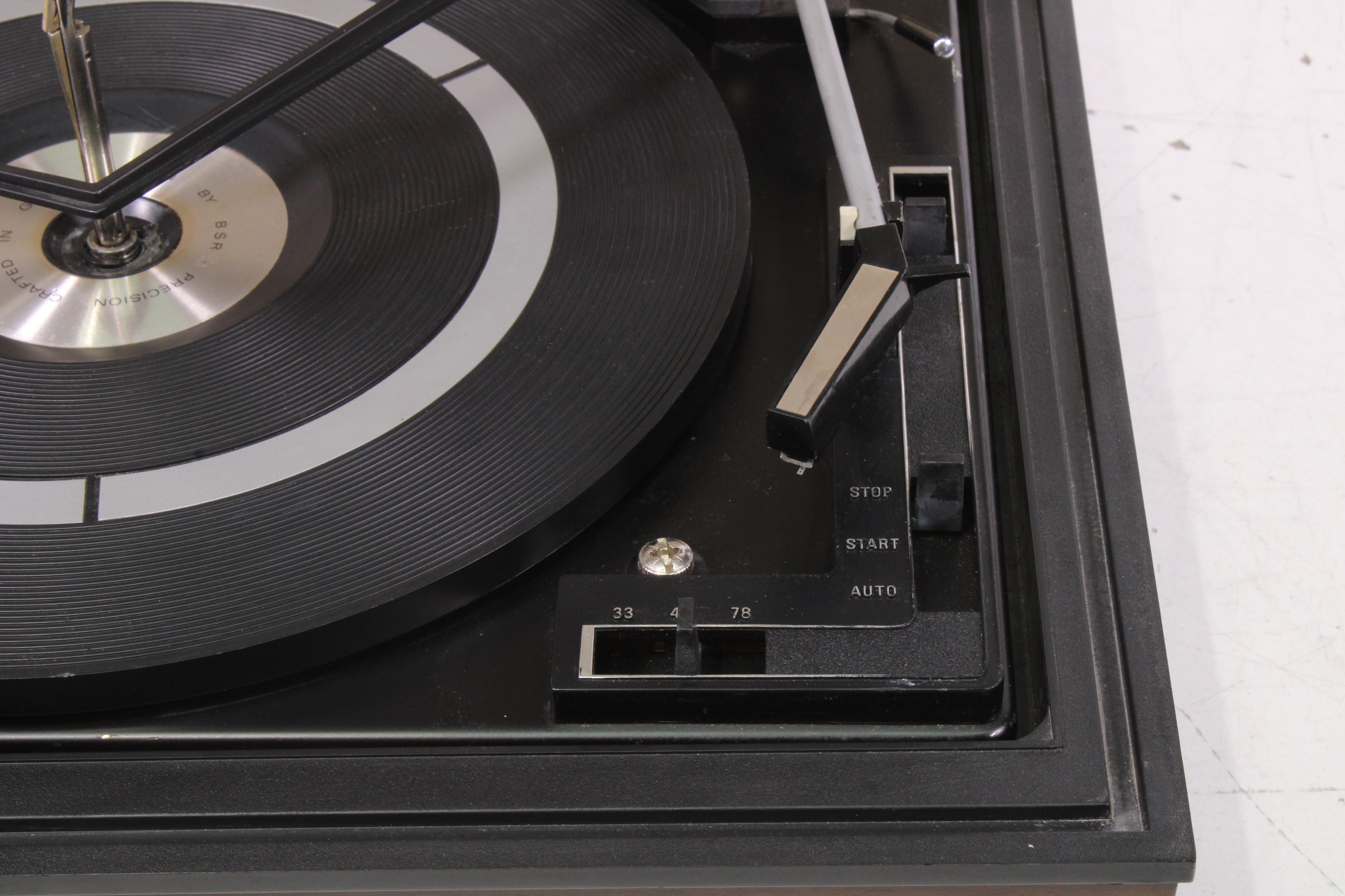 BSR C129R2 3-Speed Turntable Vintage Multi-Play Mechanism Assembly ...