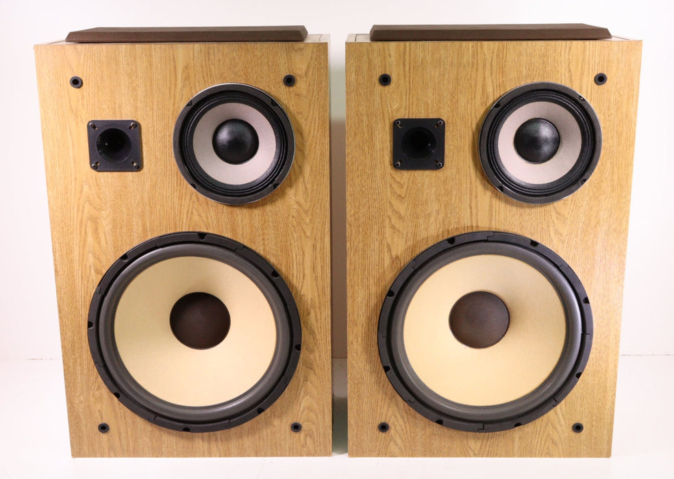 BSR DR-1550L 5-Way Acoustic Suspension Loudspeaker System Pair-Speakers-SpenCertified-vintage-refurbished-electronics