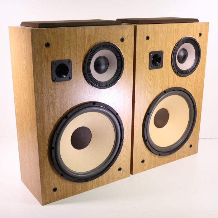 BSR DR-1550L 5-Way Acoustic Suspension Loudspeaker System Pair-Speakers-SpenCertified-vintage-refurbished-electronics