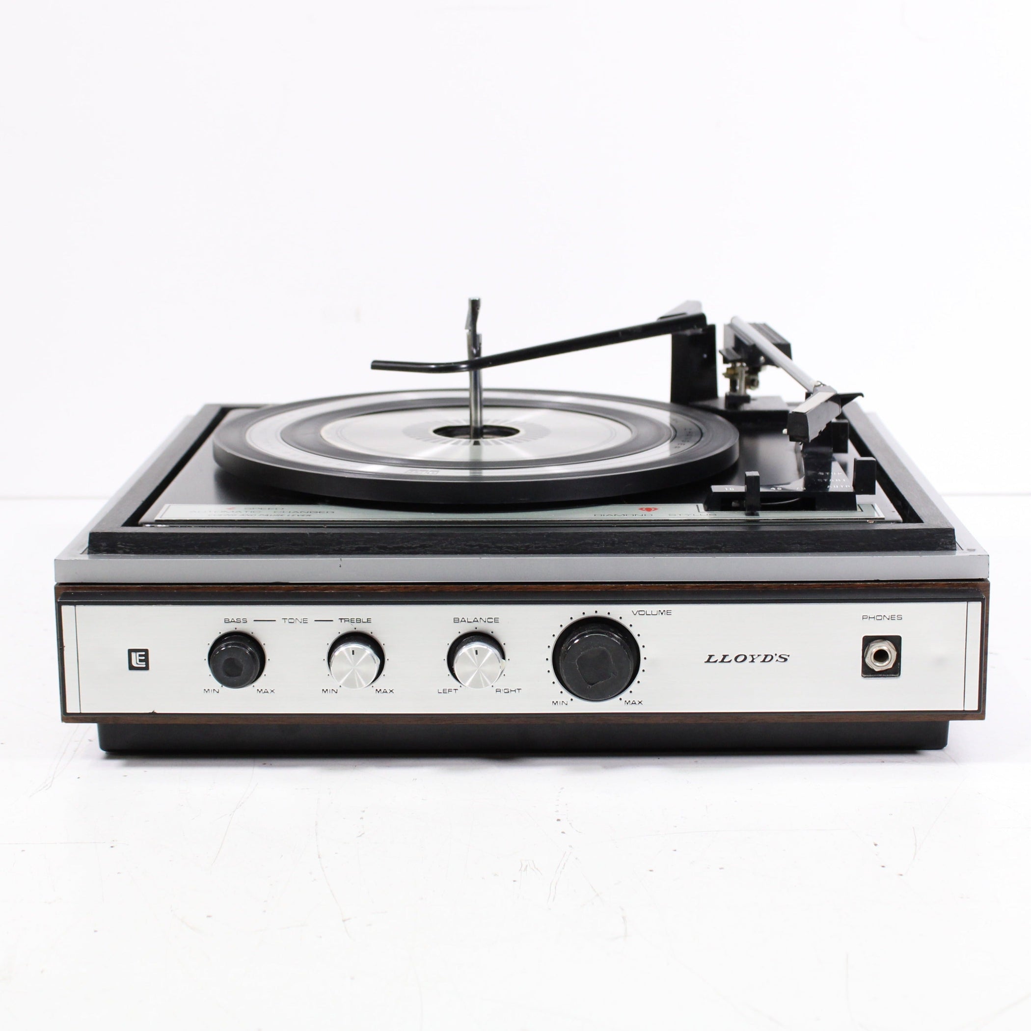BSR Lloyds C-129 4-Speed Turntable Automatic Record Changer — SpenCertified