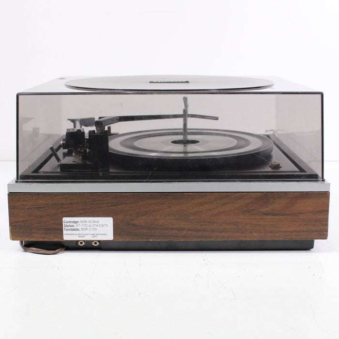 BSR C-129 4-Speed Turntable Automatic Record Changer-Turntables & Record Players-SpenCertified-vintage-refurbished-electronics