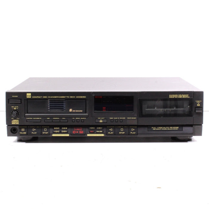 BSR MCD 8050 6-Disc Magazine CD Player Cassette Deck System (1989)-Cassette Players & Recorders-SpenCertified-vintage-refurbished-electronics