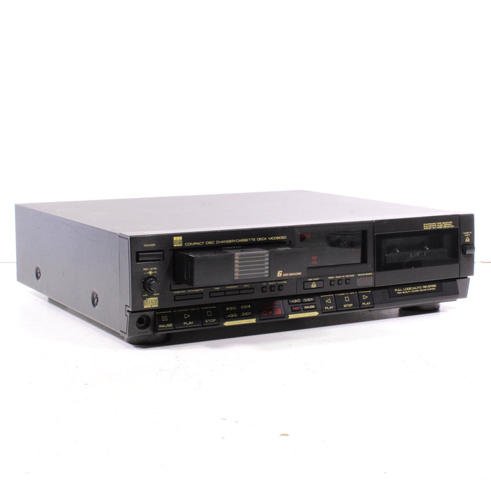 BSR MCD 8050 6-Disc Magazine CD Player Cassette Deck System (1989)-Cassette Players & Recorders-SpenCertified-vintage-refurbished-electronics