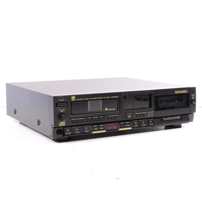 BSR MCD 8050 6-Disc Magazine CD Player Cassette Deck System (1989)-Cassette Players & Recorders-SpenCertified-vintage-refurbished-electronics