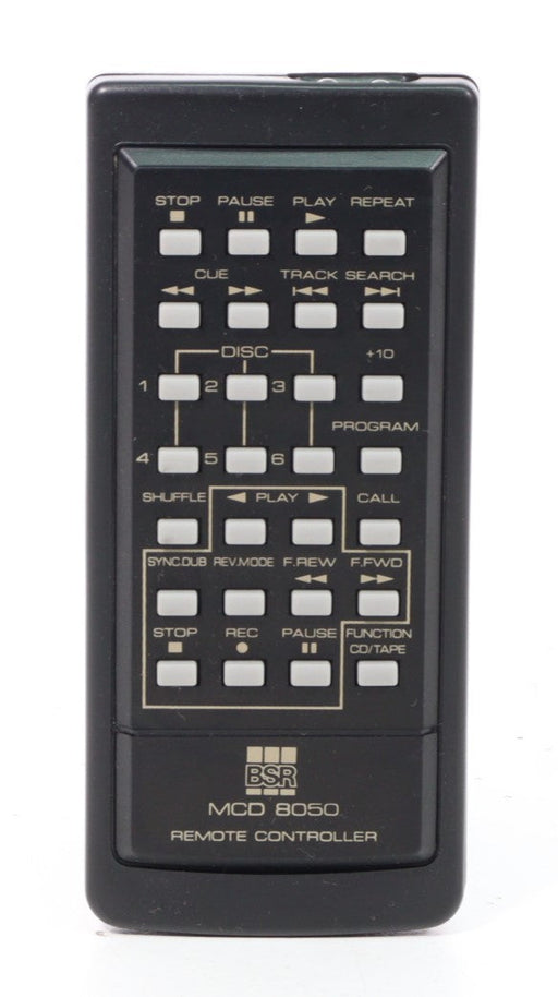 BSR MCD-8050 Remote Control for CD Player Cassette Deck Combo MCD8050-Remote Controls-SpenCertified-vintage-refurbished-electronics