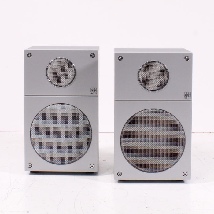 BSR MS‑5 Loudspeaker System & MR‑20 Stereo Receiver Set-Speakers-SpenCertified-vintage-refurbished-electronics
