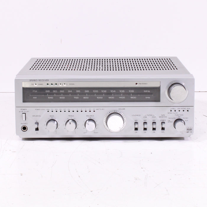 BSR MS‑5 Loudspeaker System & MR‑20 Stereo Receiver Set-Speakers-SpenCertified-vintage-refurbished-electronics