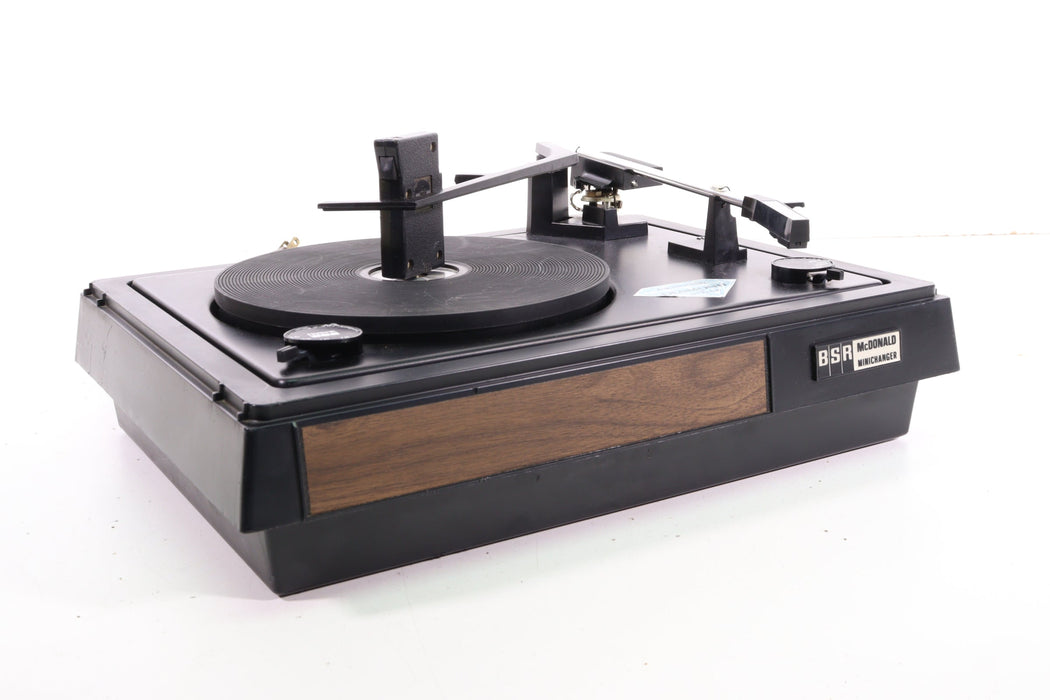 BSR McDonald 1000X Minichanger Turntable-Turntables & Record Players-SpenCertified-vintage-refurbished-electronics