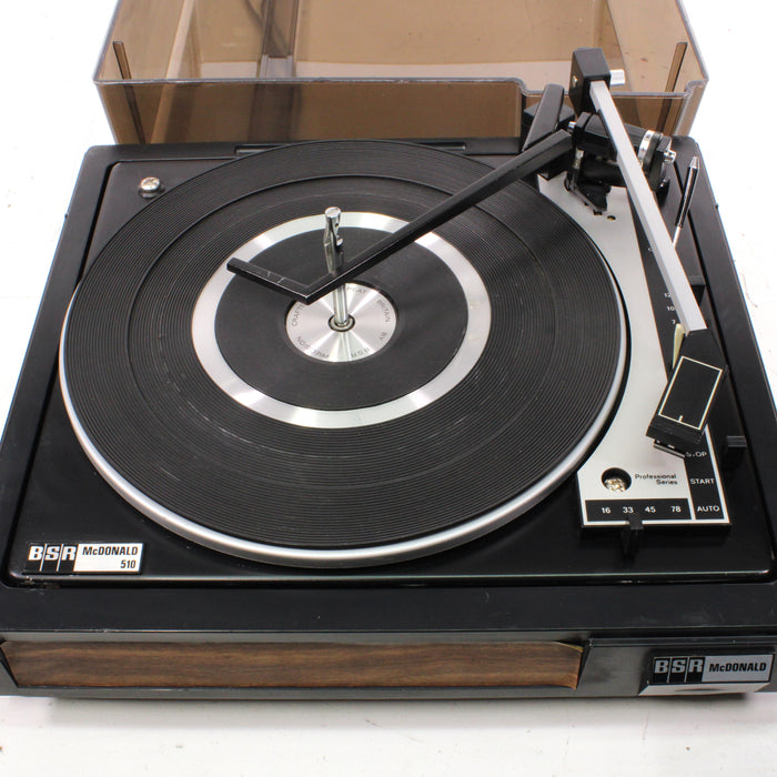 BSR McDonald 510 4-Speed Turntable Record Changer-Turntables & Record Players-SpenCertified-vintage-refurbished-electronics