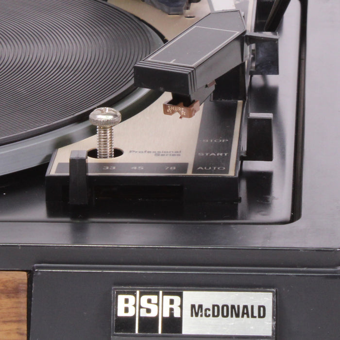 BSR McDonald 610 3-Speed Automatic Record Changer Turntable Shure M93E Cartridge (ORIGINAL BOX)-Turntables & Record Players-SpenCertified-vintage-refurbished-electronics