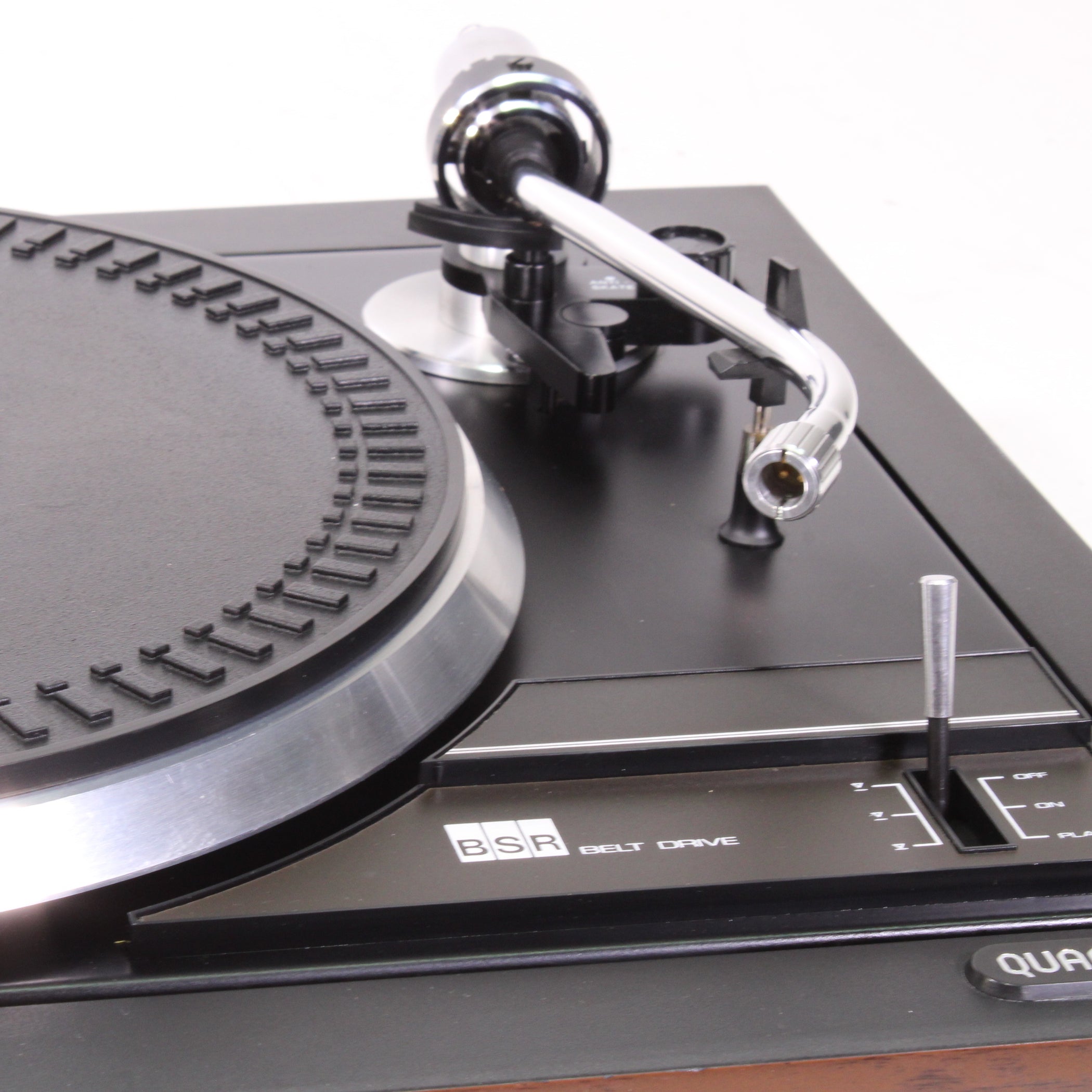BSR Quanta 400 2-Speed Belt-Drive Turntable System — SpenCertified