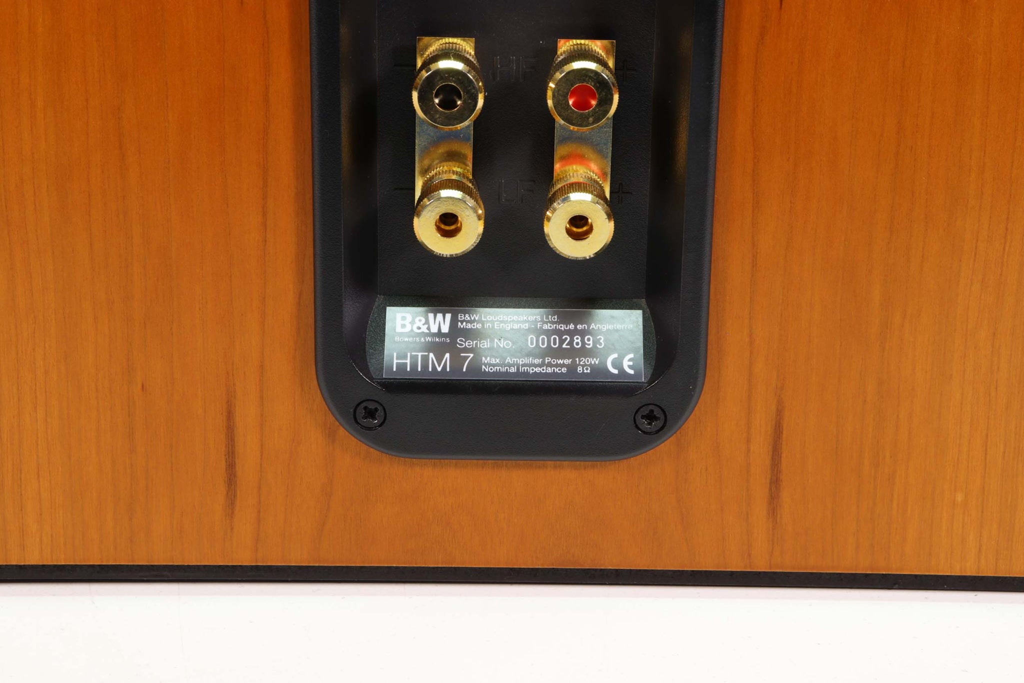 B&W Bookshelf Speakers and Center Channel High End (HTM7 Center/705 Bo