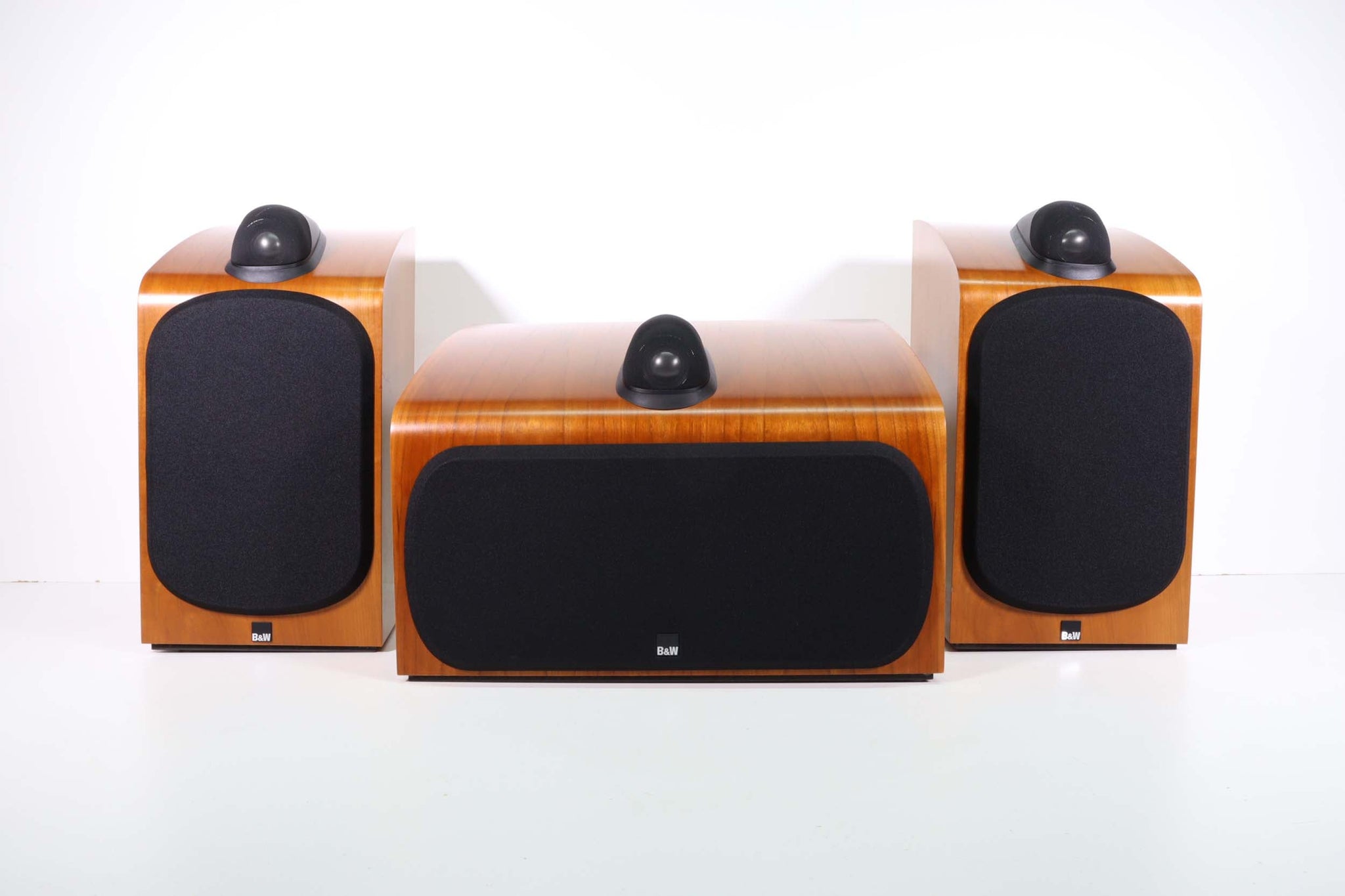 B&W Bookshelf Speakers and Center Channel High End (HTM7 Center/705 Bo