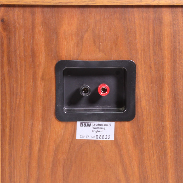 B&W DM17 2-Way Loudspeaker Bookshelf Speaker System Pair Vintage-Speakers-SpenCertified-vintage-refurbished-electronics