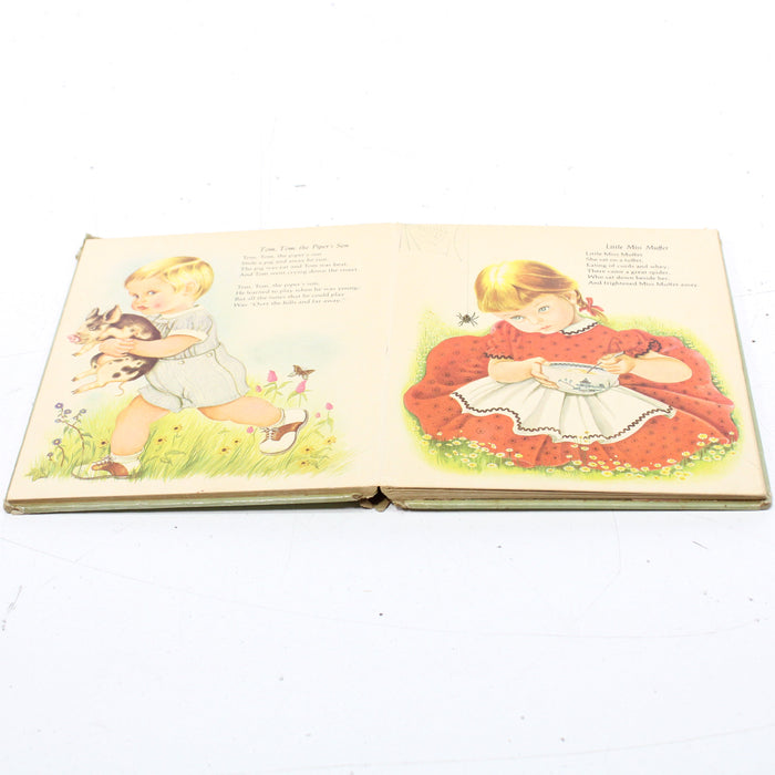 Baby's Mother Goose Illustrated by Eloise Wilkin Hardcover Book (1961)-Books-SpenCertified-vintage-refurbished-electronics