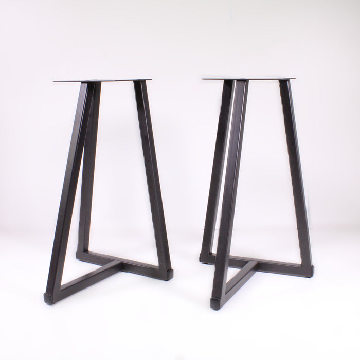 Bang & Olufsen B&O Speaker Stand Pair with Mounting Hardware Black Metal-Speaker Stands & Mounts-SpenCertified-vintage-refurbished-electronics