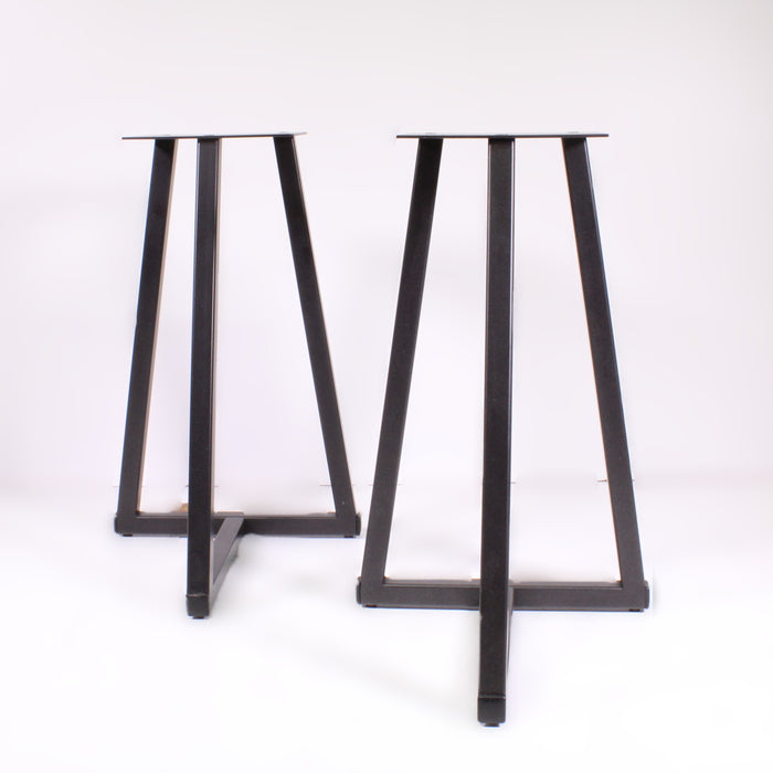 Bang & Olufsen B&O Speaker Stand Pair with Mounting Hardware Black Metal-Speaker Stands & Mounts-SpenCertified-vintage-refurbished-electronics