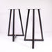 Bang & Olufsen B&O Speaker Stand Pair with Mounting Hardware Black Metal-Speaker Stands & Mounts-SpenCertified-vintage-refurbished-electronics