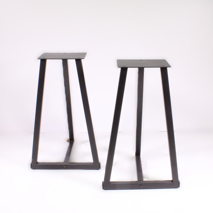 Bang & Olufsen B&O Speaker Stand Pair with Mounting Hardware Black Metal-Speaker Stands & Mounts-SpenCertified-vintage-refurbished-electronics
