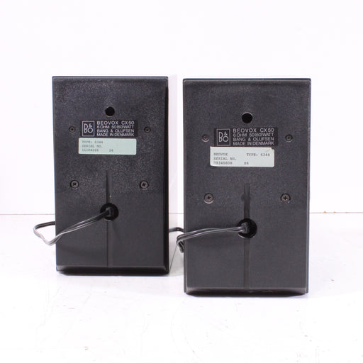 Bang & Olufsen Beovox CX50 2-Way Compact Bookshelf Passive Speakers (1980)-Speakers-SpenCertified-vintage-refurbished-electronics