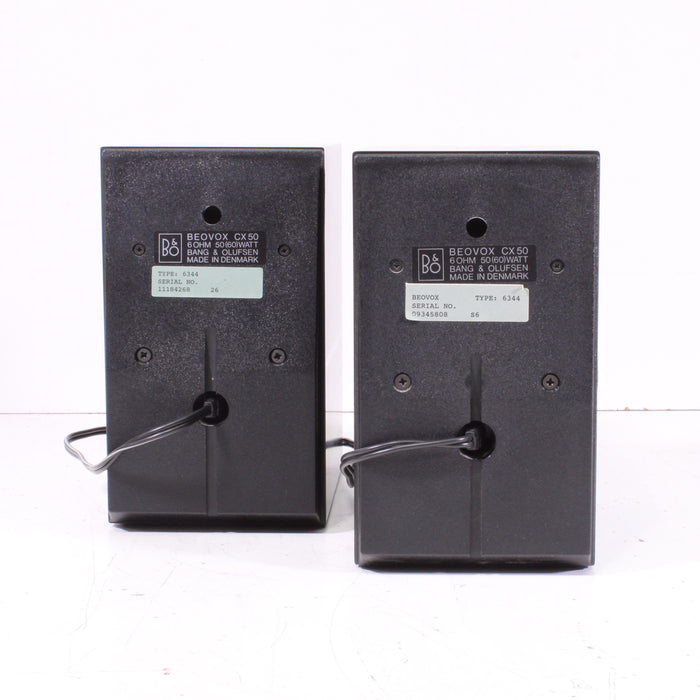 Bang & Olufsen Beovox CX50 2-Way Compact Bookshelf Passive Speakers (1980)-Speakers-SpenCertified-vintage-refurbished-electronics