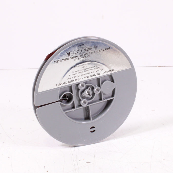 Beethoven – Symphony No. 3 "Eroica" – Leonard Bernstein Conducts the New York Philharmonic Reel to Reel Tape 7" 1/4" 7½ IPS Columbia Masterworks-Reel-to-Reel Tape-SpenCertified-vintage-refurbished-electronics