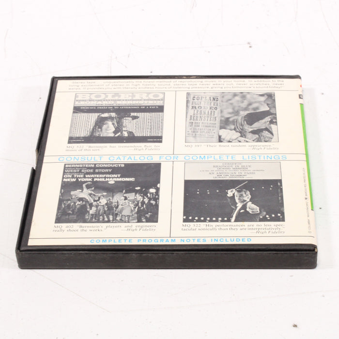 Bernstein Conducts Copland – El Salón México, and more Reel to Reel Tape 7" 1/4" 7½ IPS New York Philharmonic-Reel-to-Reel Tape-SpenCertified-vintage-refurbished-electronics