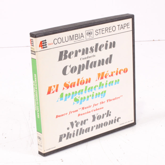 Bernstein Conducts Copland – El Salón México, and more Reel to Reel Tape 7" 1/4" 7½ IPS New York Philharmonic-Reel-to-Reel Tape-SpenCertified-vintage-refurbished-electronics
