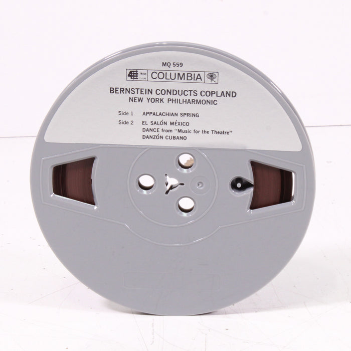 Bernstein Conducts Copland – El Salón México, and more Reel to Reel Tape 7" 1/4" 7½ IPS New York Philharmonic-Reel-to-Reel Tape-SpenCertified-vintage-refurbished-electronics