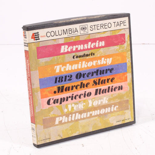 Bernstein Conducts Tchaikovsky, 1812 Overture, Marche Slave, Capriccio Italien – New York Philharmonic – Reel to Reel Tape 7" 1/4" 7½ IPS Columbia Stereo Tape-Reel-to-Reel Tape-SpenCertified-vintage-refurbished-electronics