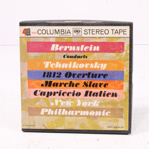 Bernstein Conducts Tchaikovsky, 1812 Overture, Marche Slave, Capriccio Italien – New York Philharmonic – Reel to Reel Tape 7" 1/4" 7½ IPS Columbia Stereo Tape-Reel-to-Reel Tape-SpenCertified-vintage-refurbished-electronics