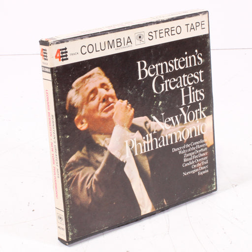 Bernstein’s Greatest Hits – Leonard Bernstein Conducts the New York Philharmonic Reel to Reel Tape 7" 1/4" 7½ IPS Columbia Stereo Tape-Reel-to-Reel Tape-SpenCertified-vintage-refurbished-electronics