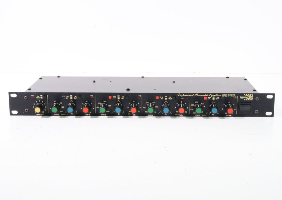 Biamp EQ 140 Professional Parametric Equalizer-Equalizers-SpenCertified-vintage-refurbished-electronics