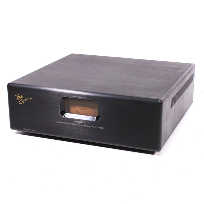 Bob Carver's Sunfire Cinema Seven Architect's Choice Power Amplifier (Signature Edition!)-Power Amplifiers-SpenCertified-vintage-refurbished-electronics