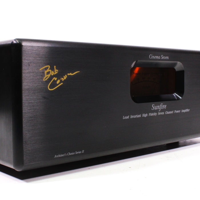 Bob Carver's Sunfire Cinema Seven Architect's Choice Power Amplifier (Signature Edition!)-Power Amplifiers-SpenCertified-vintage-refurbished-electronics