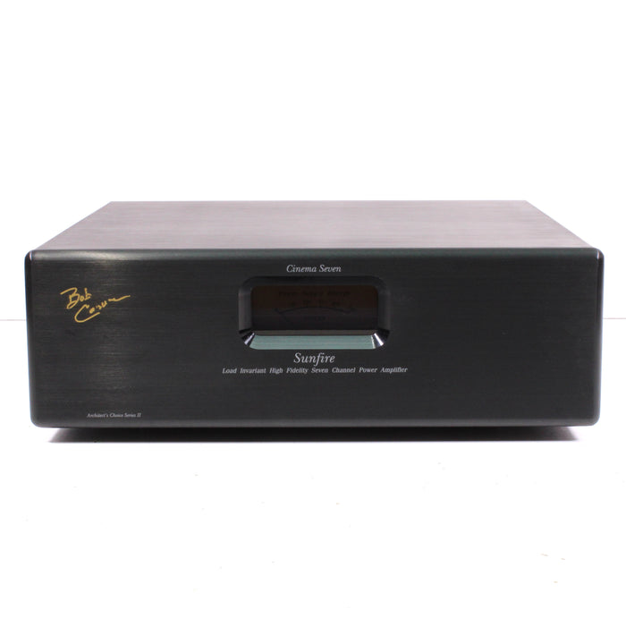 Bob Carver's Sunfire Cinema Seven Architect's Choice Power Amplifier (Signature Edition!)-Power Amplifiers-SpenCertified-vintage-refurbished-electronics