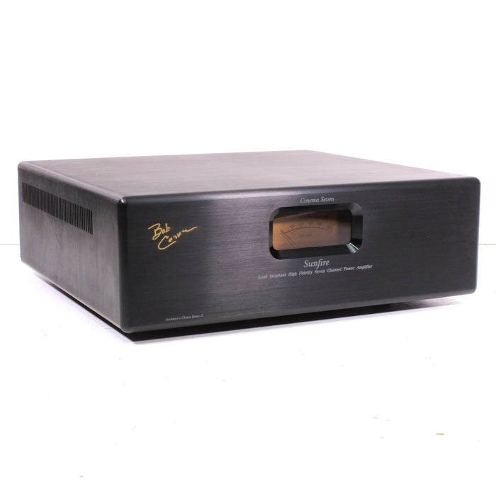 Bob Carver's Sunfire Cinema Seven Architect's Choice Power Amplifier (Signature Edition!)-Power Amplifiers-SpenCertified-vintage-refurbished-electronics