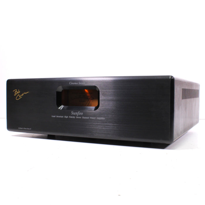 Bob Carver's Sunfire Cinema Seven Architect's Choice Power Amplifier (Signature Edition!)-Power Amplifiers-SpenCertified-vintage-refurbished-electronics