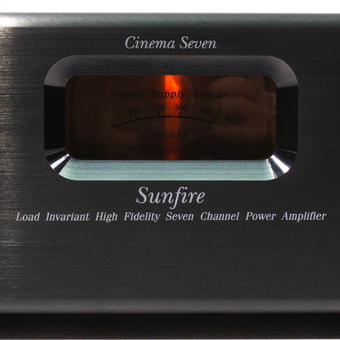 Bob Carver's Sunfire Cinema Seven Architect's Choice Power Amplifier (Signature Edition!)-Power Amplifiers-SpenCertified-vintage-refurbished-electronics