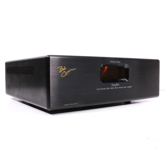 Bob Carver's Sunfire Cinema Seven Architect's Choice Power Amplifier (Signature Edition!)-Power Amplifiers-SpenCertified-vintage-refurbished-electronics