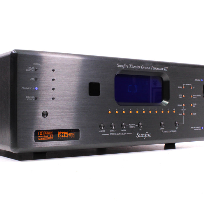 Bob Carver's Sunfire Theater Grand Processor III 7.1 Channel Surround Sound Processor (2003)-Sound Processor-SpenCertified-vintage-refurbished-electronics
