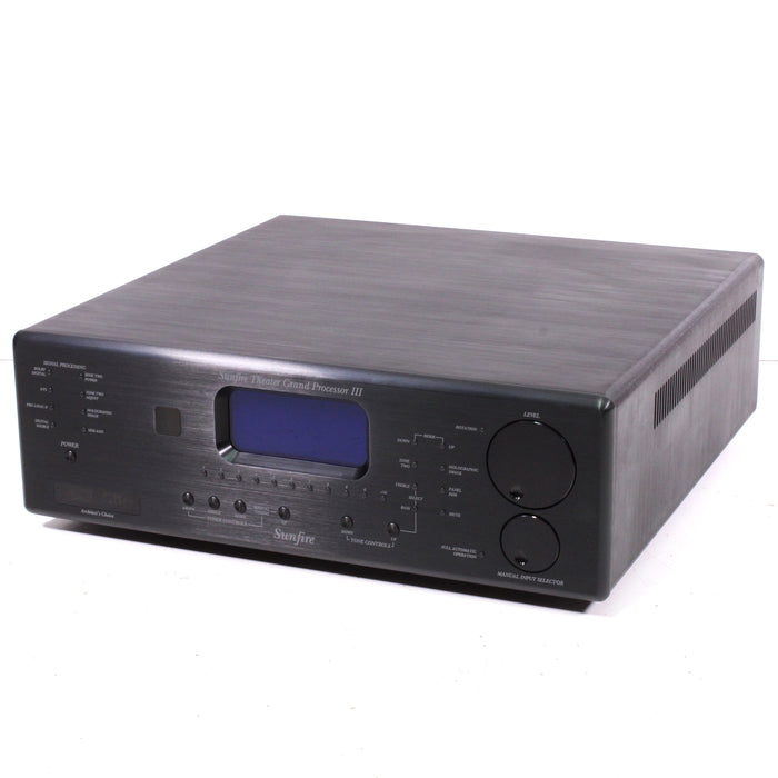 Bob Carver's Sunfire Theater Grand Processor III 7.1 Channel Surround Sound Processor (2003)-Sound Processor-SpenCertified-vintage-refurbished-electronics