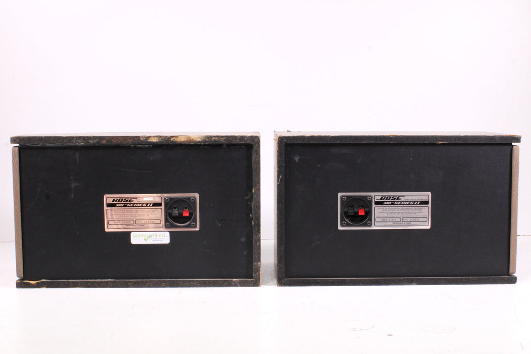 Bose 301 Series II Direct Reflecting Speaker Pair Asymmetrical Design-Speakers-SpenCertified-vintage-refurbished-electronics