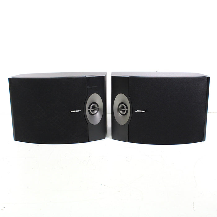 Bose 301 Series V Stereo Loudspeaker Pair Direct Reflecting Speakers (Black)-Speakers-SpenCertified-vintage-refurbished-electronics