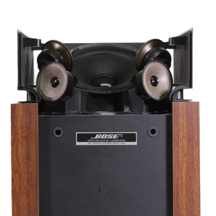 Bose 601 Series II Direct/Reflecting Floorstanding Speaker Pair 6-Driver Vintage-Speakers-SpenCertified-vintage-refurbished-electronics