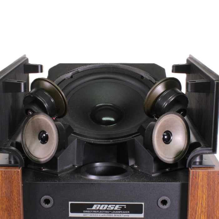 Bose 601 Series II Direct/Reflecting Floorstanding Speaker Pair 6-Driver Vintage-Speakers-SpenCertified-vintage-refurbished-electronics